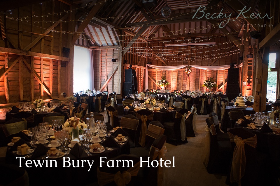 Tewin Bury Farm Hotel wedding venue in Hertfordshire