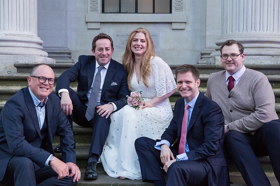 Graham & Deborah, Marylebone Registry Office, London